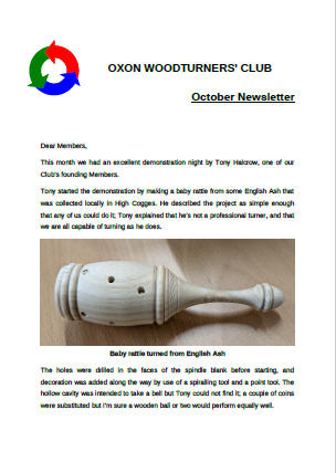 Newsletter October 2022